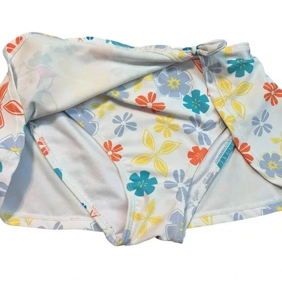 Disney Moana Two Piece Halter Bikini Skirt Set Size 9/10 - Picture 3 of 9